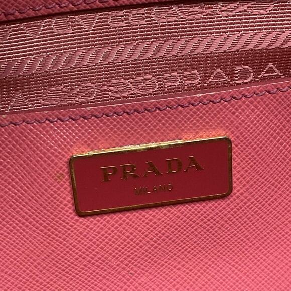 PRADA Triangle Logo Tote Bag - Picture 12 of 16